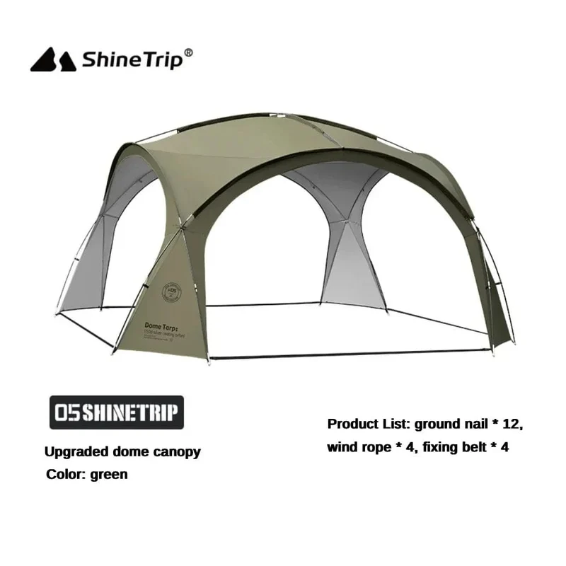8–10 Personen Camping-Kuppelzelte, Outdoor-Kuppelplane oder Zubehör für den Garten, großes Vordach, Strandmarkise, wasserdichtes Zelt, Picknick-Pergola-Zelt