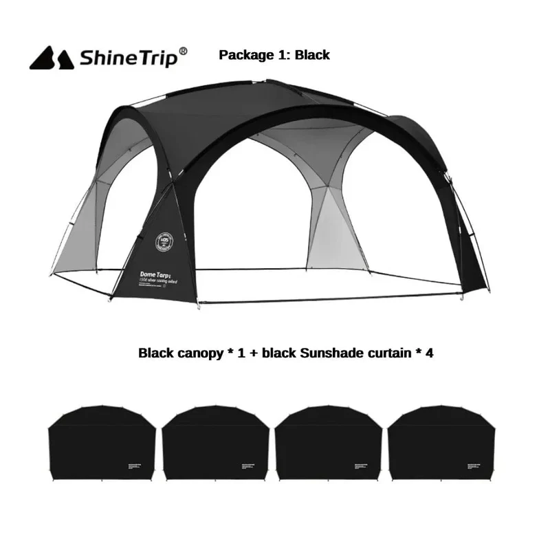 8–10 Personen Camping-Kuppelzelte, Outdoor-Kuppelplane oder Zubehör für den Garten, großes Vordach, Strandmarkise, wasserdichtes Zelt, Picknick-Pergola-Zelt
