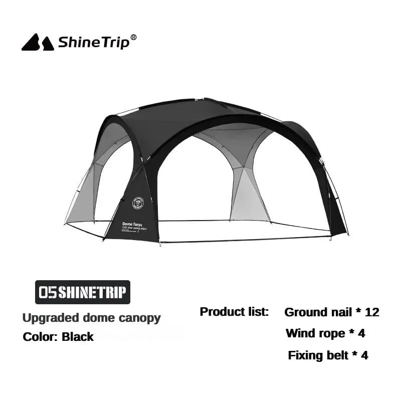 8–10 Personen Camping-Kuppelzelte, Outdoor-Kuppelplane oder Zubehör für den Garten, großes Vordach, Strandmarkise, wasserdichtes Zelt, Picknick-Pergola-Zelt