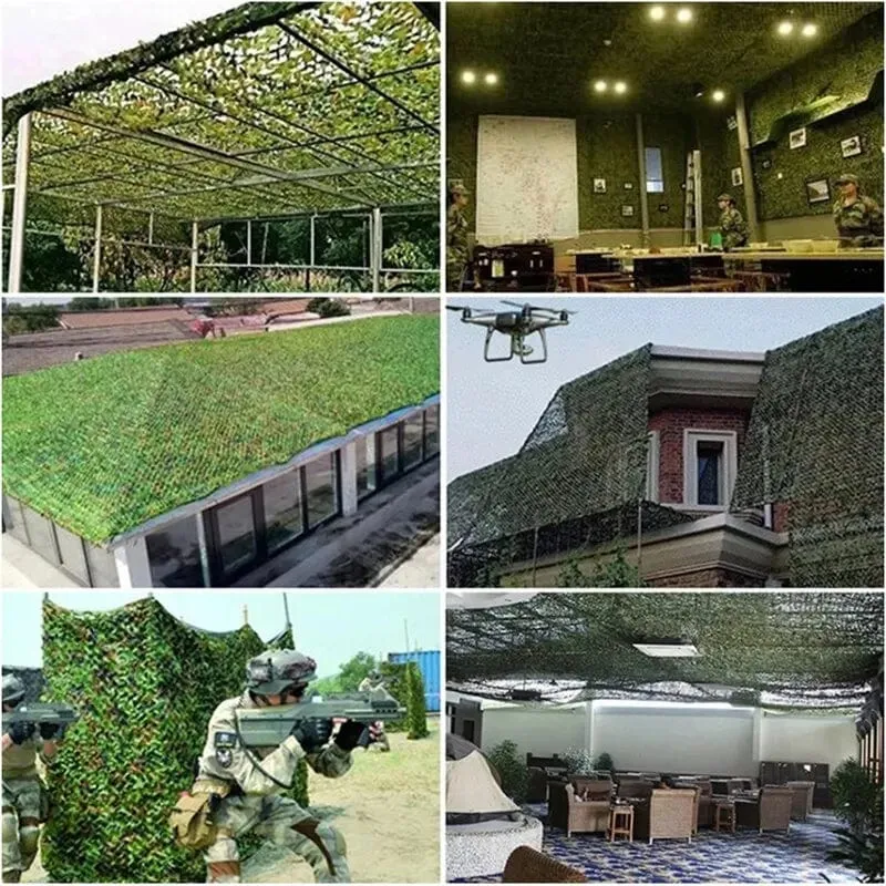 Tarnnetze Militär Armee Ausbildung Zelt Schatten Outdoor Camping Jagd Shelter Verstecken Netting Autoplanen Garten Bar Dekoration