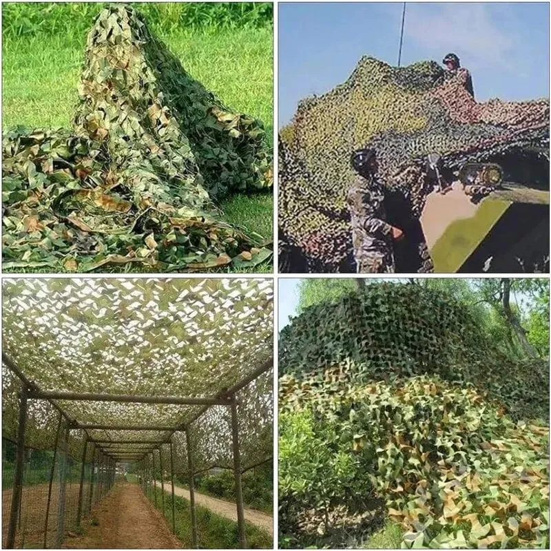 Tarnnetze Militär Armee Ausbildung Zelt Schatten Outdoor Camping Jagd Shelter Verstecken Netting Autoplanen Garten Bar Dekoration