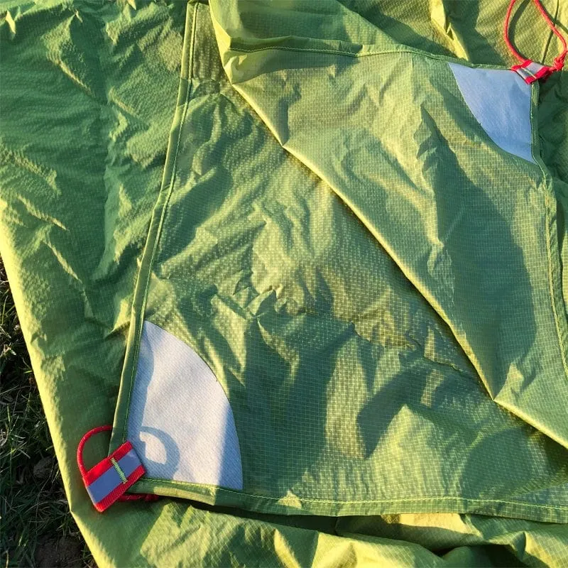FLAME'S CREED 160 g ultraleichte Plane, leichte Sonnenschutz-Campingmatte, Zelt-Fußabdruck, 15D-Nylon-Silikon, Tenda Para Carro