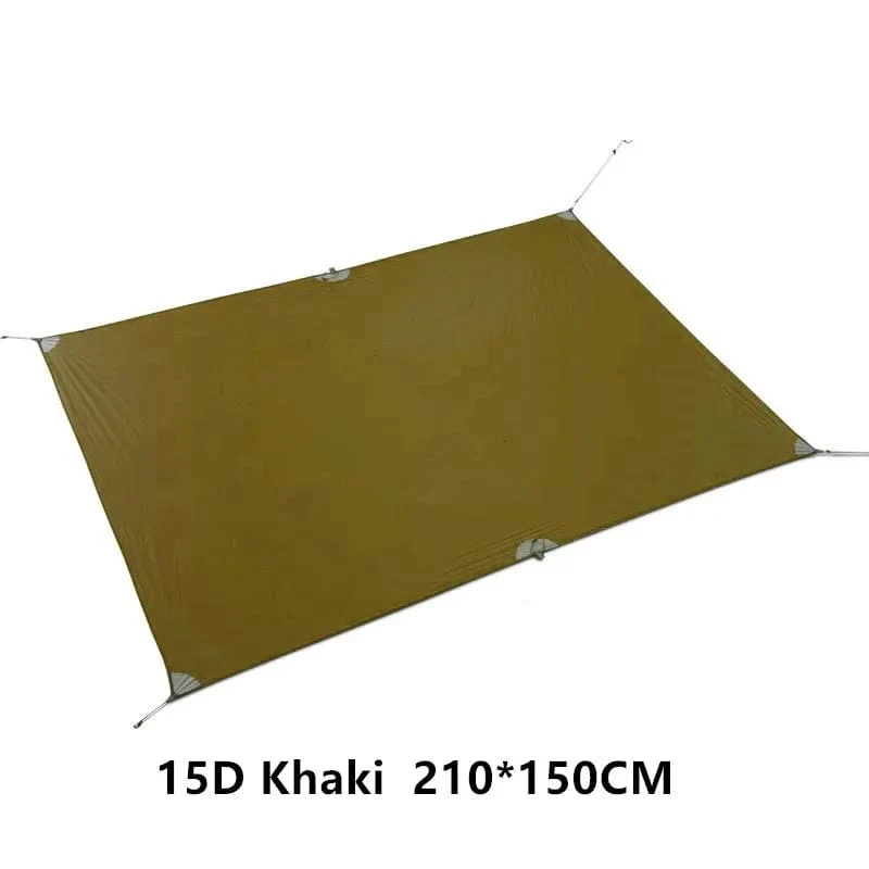 FLAME'S CREED 160 g ultraleichte Plane, leichte Sonnenschutz-Campingmatte, Zelt-Fußabdruck, 15D-Nylon-Silikon, Tenda Para Carro