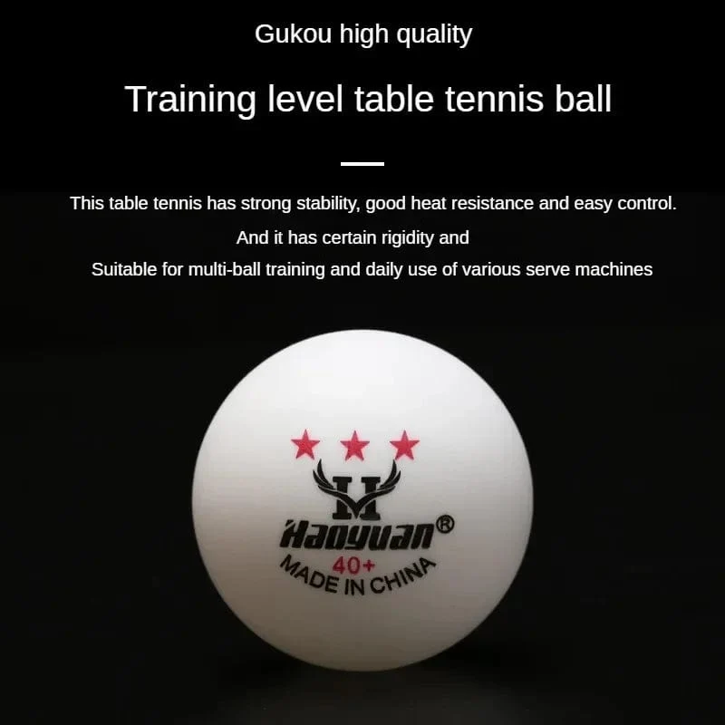 60 Stücke Professionelle 3 Sterne Tischtennisbälle D40 + mm 2.8g Neues Material ABS Kunststoff Ping Pong Ball Erwachsenentraining Für Wettbewerb