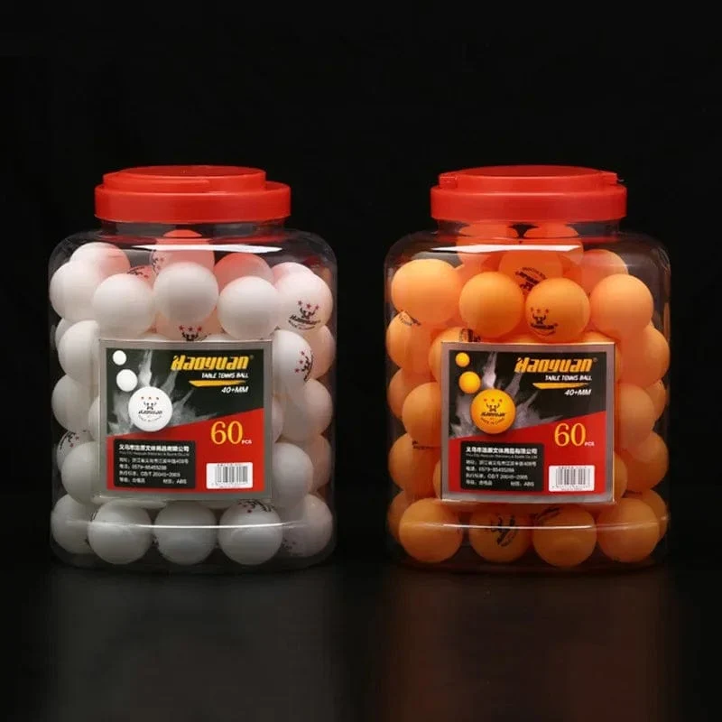 60 Stücke Professionelle 3 Sterne Tischtennisbälle D40 + mm 2.8g Neues Material ABS Kunststoff Ping Pong Ball Erwachsenentraining Für Wettbewerb