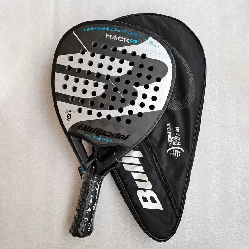 Neuer professioneller Padel-Tennisschläger mit weichem Gesicht, Karbonfaser, EVA-Memory-Paddel, Sportschläger, Outdoor-Ausrüstung für Männer und Frauen