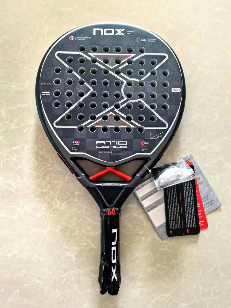 Neuer professioneller Padel-Tennisschläger mit weichem Gesicht, Karbonfaser, EVA-Memory-Paddel, Sportschläger, Outdoor-Ausrüstung für Männer und Frauen