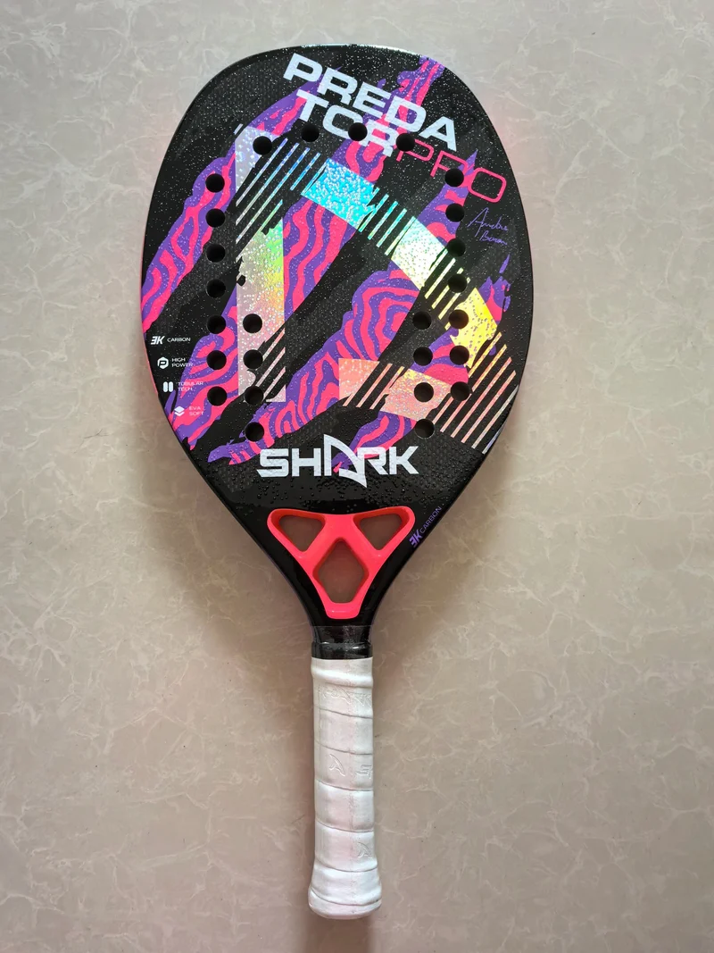 Neuer professioneller Padel-Tennisschläger mit weichem Gesicht, Karbonfaser, EVA-Memory-Paddel, Sportschläger, Outdoor-Ausrüstung für Männer und Frauen