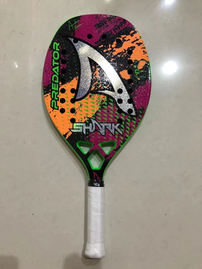 Neuer professioneller Padel-Tennisschläger mit weichem Gesicht, Karbonfaser, EVA-Memory-Paddel, Sportschläger, Outdoor-Ausrüstung für Männer und Frauen