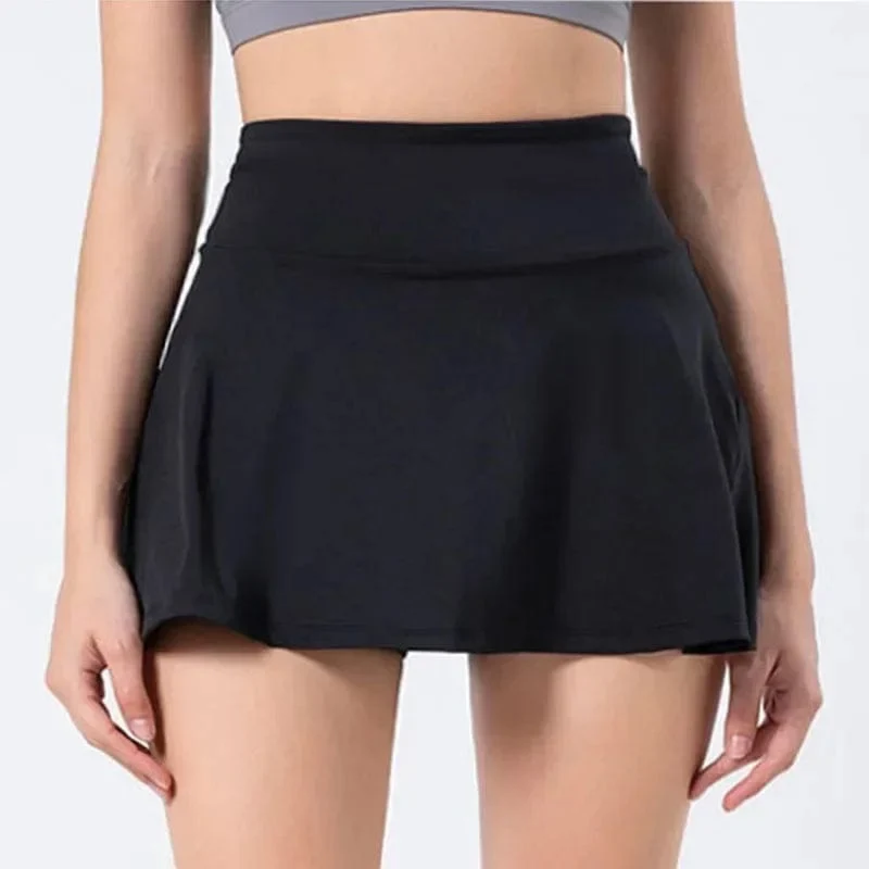 Cloud Hide S-XXL Tennisröcke für Damen, SEXY Golf, Tanzen, Taschen-Skorts, Fitness-Shorts, hohe Taille, Laufen, Workout, Hosenkirt