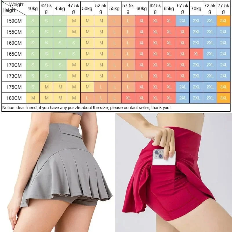 Cloud Hide S-XXL Tennisröcke für Damen, SEXY Golf, Tanzen, Taschen-Skorts, Fitness-Shorts, hohe Taille, Laufen, Workout, Hosenkirt