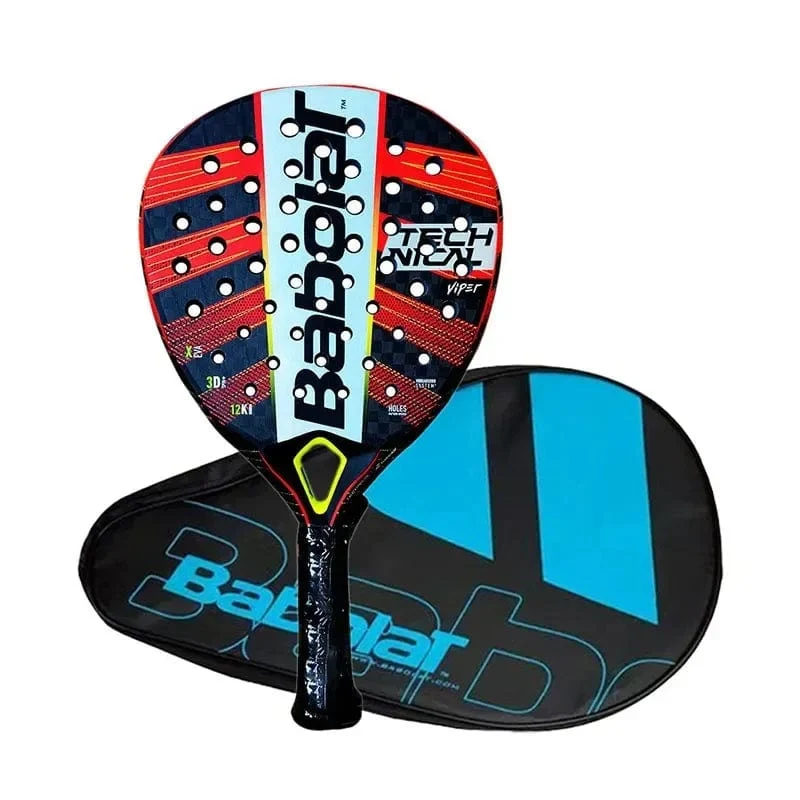 2024 neue Professionelle Padel Paddle Tennis Schläger Weiches Gesicht Carbon Faser Weiche EVA Gesicht Sport Schläger Im Freien Ausrüstung