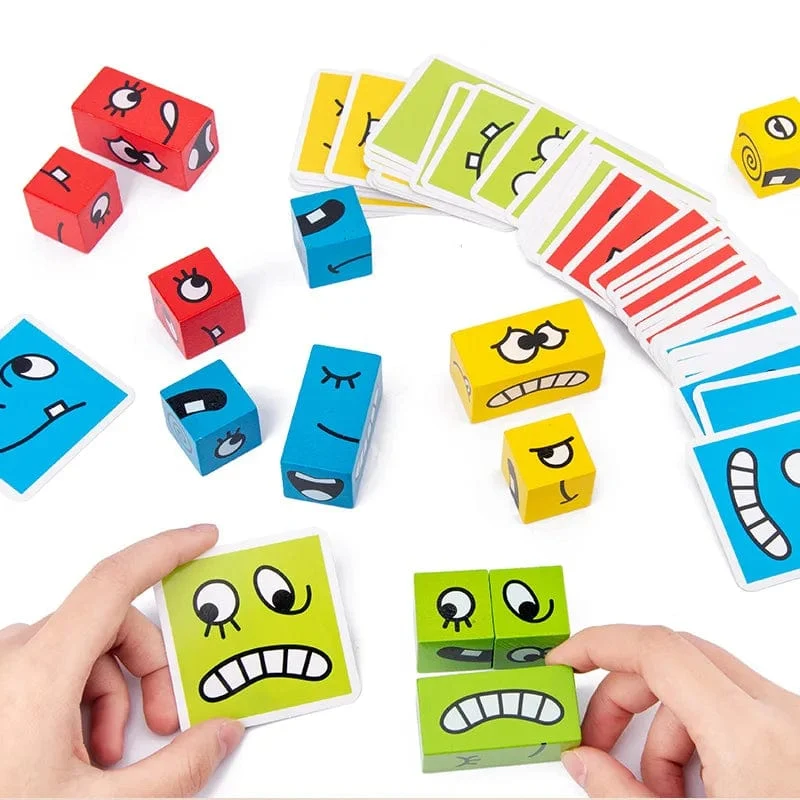 Montessori-Regenbogen-Holzlöffel, sensorisches Spielzeug, Farbabstimmungs-Balancespiel, frühes pädagogisches Holzspielzeug für Kinder, Vorschul-Lehrmittel