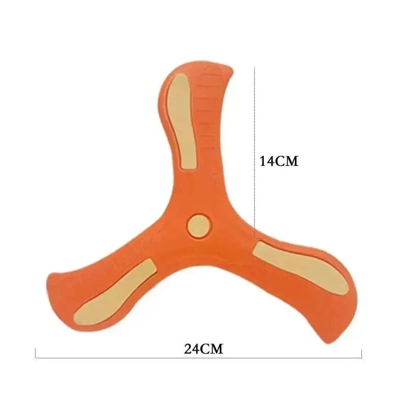 Kinder Boomerang Soft Dreiblättriges Kreuz Erwachsene-Kinder Interaktives Outdoor-Spielzeug Früherziehung Puzzle Dekompressionsgeschenk