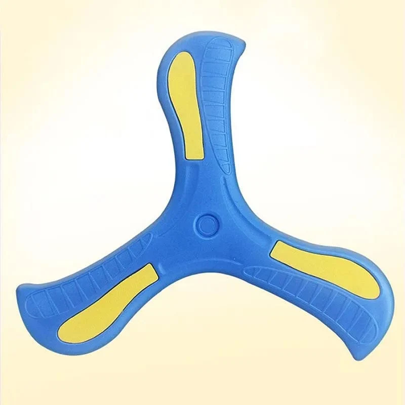 Kinder Boomerang Soft Dreiblättriges Kreuz Erwachsene-Kinder Interaktives Outdoor-Spielzeug Früherziehung Puzzle Dekompressionsgeschenk