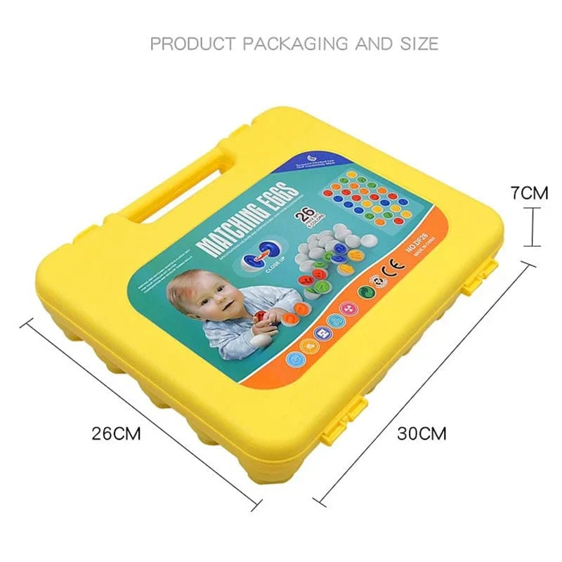 6/12 PCS Montessori Smart Eier in Tasse Bildung Frühes Lernen Geometrische Form Mathematik Alphabet Puzzle Sorter Spiel Baby Spielzeug Kinder