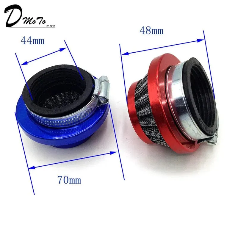 Pocket Bike 47cc 49cc Motor Vergaser Vergaser mit Pod Luftfilter 2 Takt für Mini Quad ATV Dirt Bike MiniMoto Go Kart Buggy