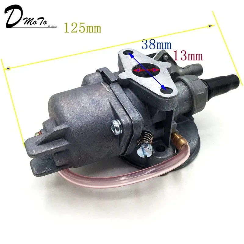 Pocket Bike 47cc 49cc Motor Vergaser Vergaser mit Pod Luftfilter 2 Takt für Mini Quad ATV Dirt Bike MiniMoto Go Kart Buggy