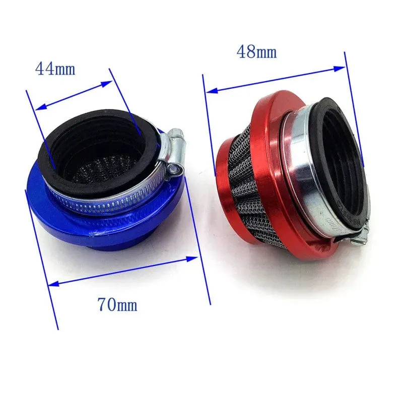 Pocket Bike 47cc 49cc Motor Vergaser Vergaser mit Pod Luftfilter 2 Takt für Mini Quad ATV Dirt Bike MiniMoto Go Kart Buggy