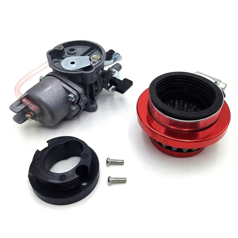 Pocket Bike 47cc 49cc Motor Vergaser Vergaser mit Pod Luftfilter 2 Takt für Mini Quad ATV Dirt Bike MiniMoto Go Kart Buggy