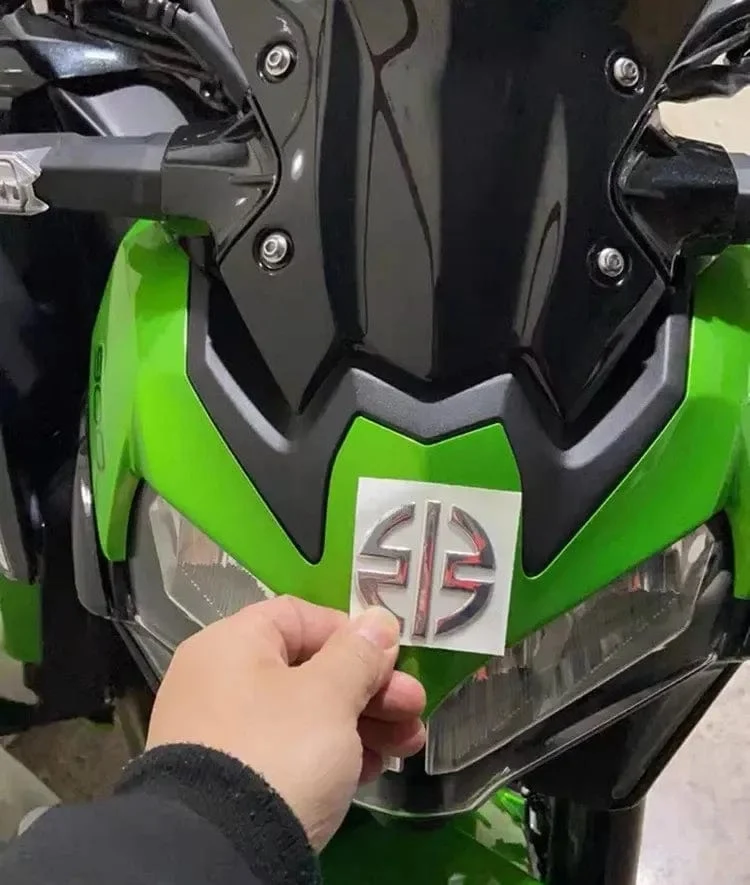 3D Motorrad Aufkleber Tank Aufkleber Emblem Logos für KAWASAKI H2 NINJA H2R Z125 Z250 Z300 Z400 Z650 Z750 Z1000 Z900 Z800