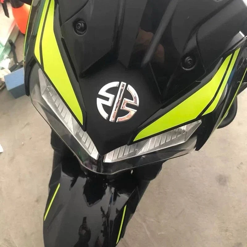 3D Motorrad Aufkleber Tank Aufkleber Emblem Logos für KAWASAKI H2 NINJA H2R Z125 Z250 Z300 Z400 Z650 Z750 Z1000 Z900 Z800