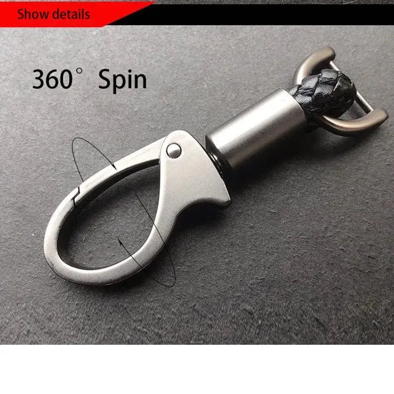 2023 individuelles LOGO Motorrad Geflochtenen Seil Schlüsselring Metall Keychain Für Kawasaki Versys 650 1000 X300 300X VERSYS1000SE 2018-2023