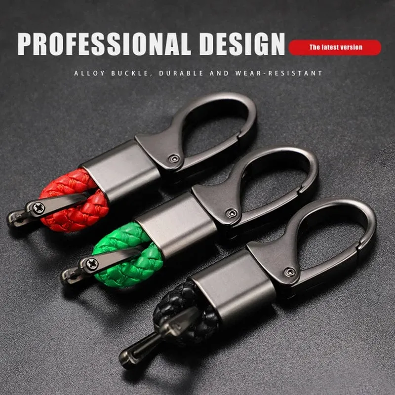 2023 individuelles LOGO Motorrad Geflochtenen Seil Schlüsselring Metall Keychain Für Kawasaki Versys 650 1000 X300 300X VERSYS1000SE 2018-2023