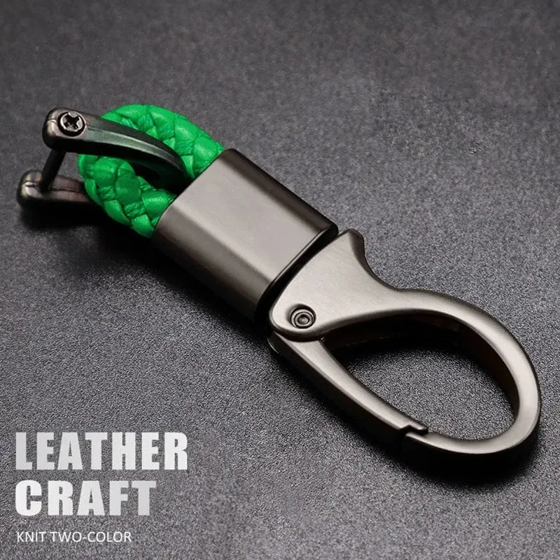 2023 individuelles LOGO Motorrad Geflochtenen Seil Schlüsselring Metall Keychain Für Kawasaki Versys 650 1000 X300 300X VERSYS1000SE 2018-2023