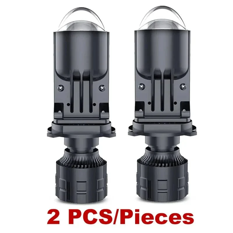 160W 28000LM Auto Lampe Mini Objektiv LED H4 9003 HIB2 Lampen Scheinwerfer Auto Motorrad Dual Projektor Len LED Automotive moto 12V 24V