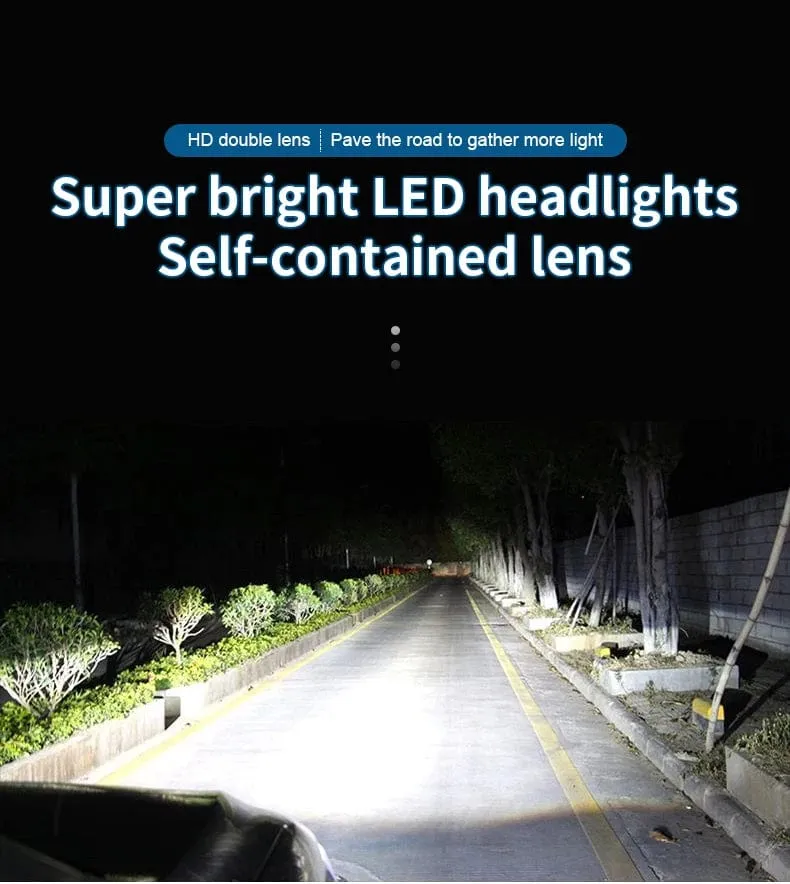 160W 28000LM Auto Lampe Mini Objektiv LED H4 9003 HIB2 Lampen Scheinwerfer Auto Motorrad Dual Projektor Len LED Automotive moto 12V 24V