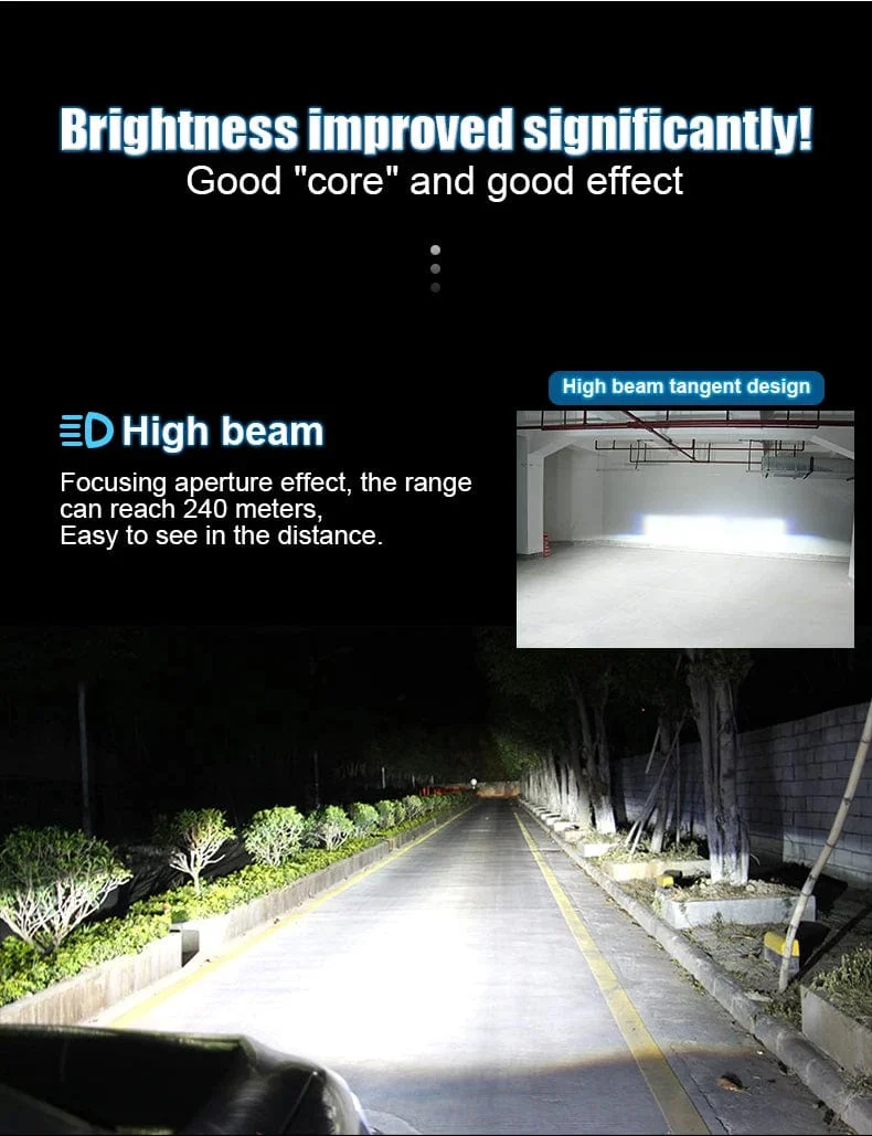 160W 28000LM Auto Lampe Mini Objektiv LED H4 9003 HIB2 Lampen Scheinwerfer Auto Motorrad Dual Projektor Len LED Automotive moto 12V 24V