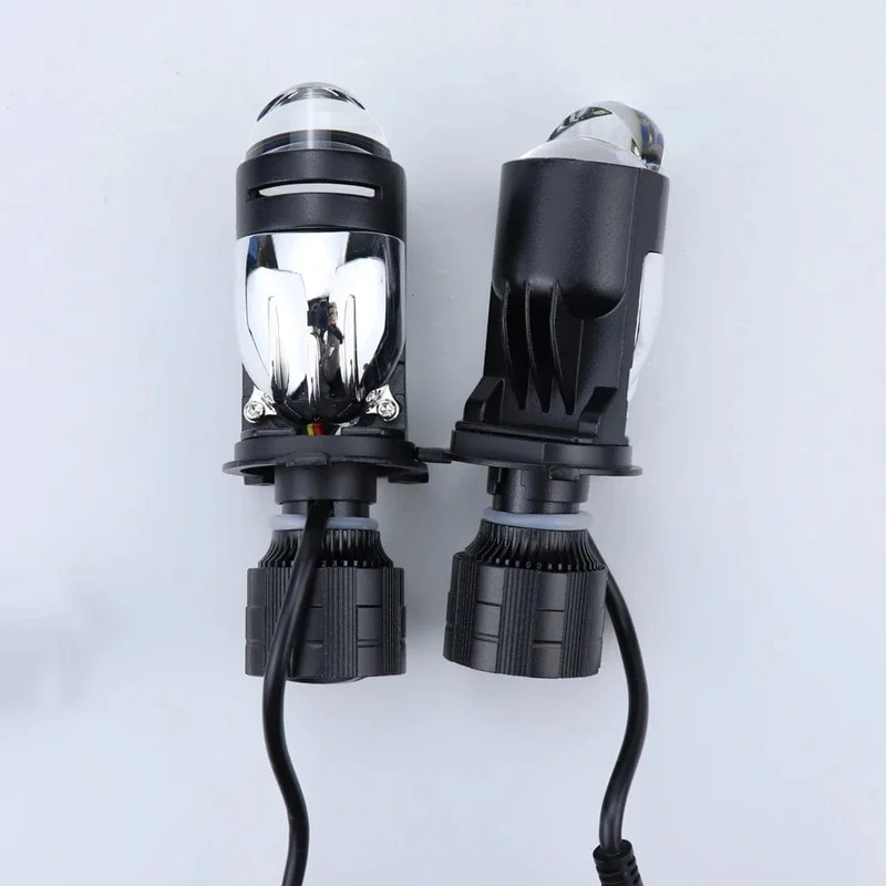 160W 28000LM Auto Lampe Mini Objektiv LED H4 9003 HIB2 Lampen Scheinwerfer Auto Motorrad Dual Projektor Len LED Automotive moto 12V 24V