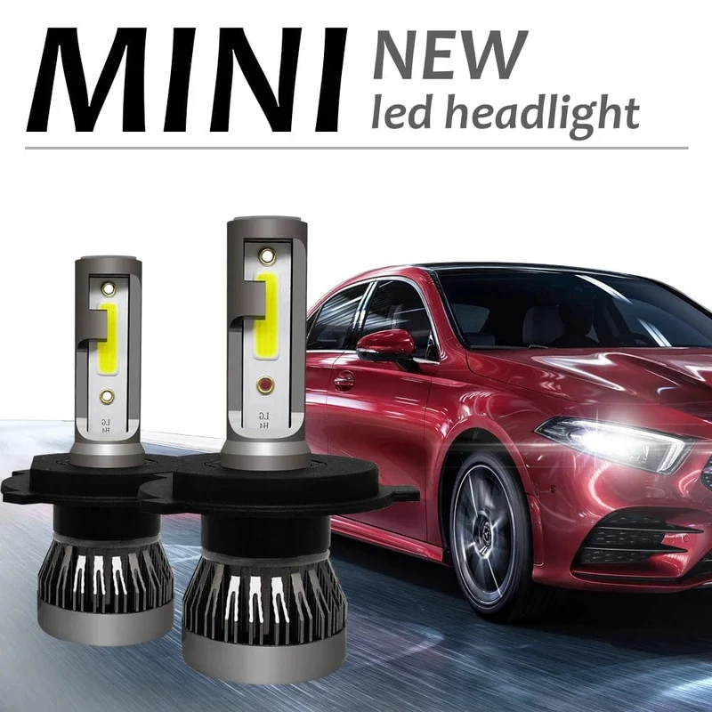 2 Stücke LED H4 Autoscheinwerferlampen H1 H7 H8 H9 H11 Scheinwerfer Kit 9005 HB3 9006 HB4 Auto Fahren Lauf Led Lampe 6000K 12000K