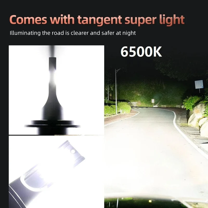 2Pcs H4 H7 H11 H10 LED Auto Scheinwerfer Lampen 3000K 6000K PSX24W 9005 HB3 9006 HB4 H8 H1 h3 Auto Lichter Automobil Fahren Nebel Lampe