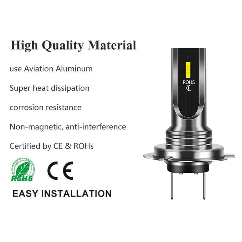2Pcs H4 H7 H11 H10 LED Auto Scheinwerfer Lampen 3000K 6000K PSX24W 9005 HB3 9006 HB4 H8 H1 h3 Auto Lichter Automobil Fahren Nebel Lampe