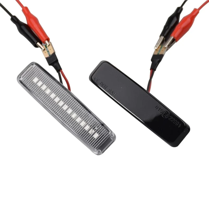 LED Dynamische Blinker Licht Seite Marker Kotflügel Sequentielle Lampe Blinker Anzeige Trim Abdeckung Für BMW 5 Series E39 1995-2003 M5