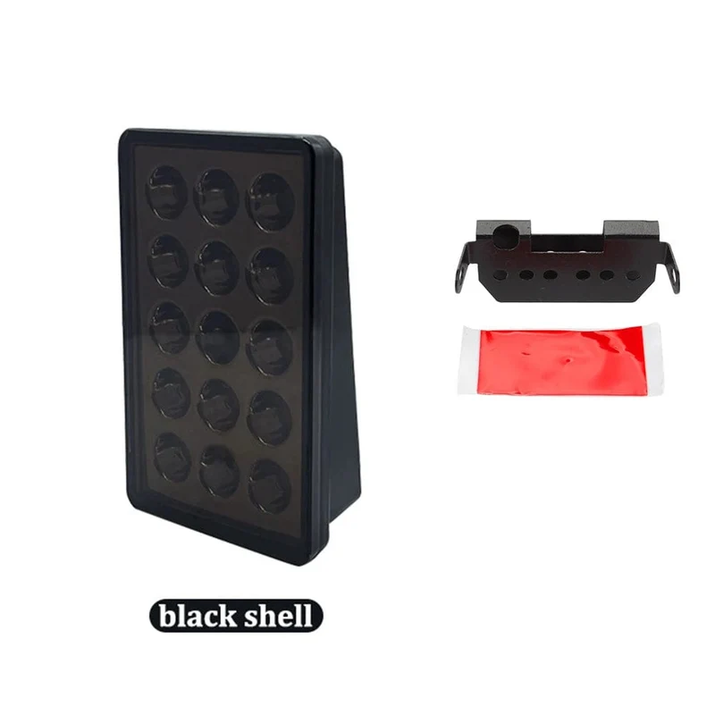 F1 Style LED-Bremskontrollleuchten 12V 15LED Rückleuchten Auto-Blitz Warnung Rückwärts Stopp Sicherheitssignallampen für Auto SUV Moto