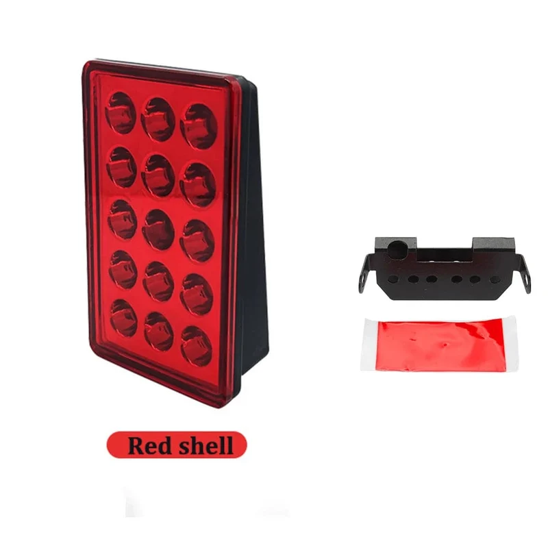F1 Style LED-Bremskontrollleuchten 12V 15LED Rückleuchten Auto-Blitz Warnung Rückwärts Stopp Sicherheitssignallampen für Auto SUV Moto