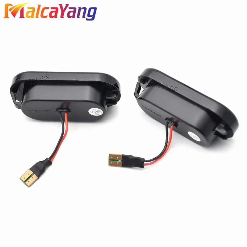 1 paar Dynamische Fließende LED Seite Marker Blinker Licht Für VW Transporter T5 Polo Golf 3 4 Passat B5 Sharan lupo Bora Multivan