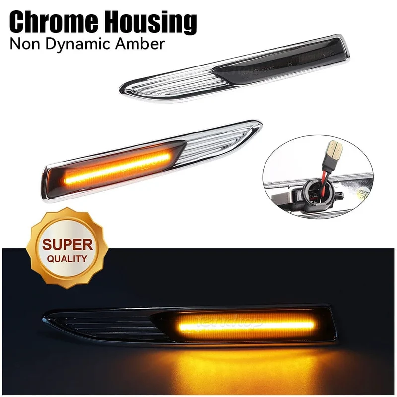Sequentieller LED-Dynamischer Blinker Seitenmarkierungslicht Blinker für Ford Mondeo Mk4 Fließheck Limousine Kombi (BA7) 2007-2015
