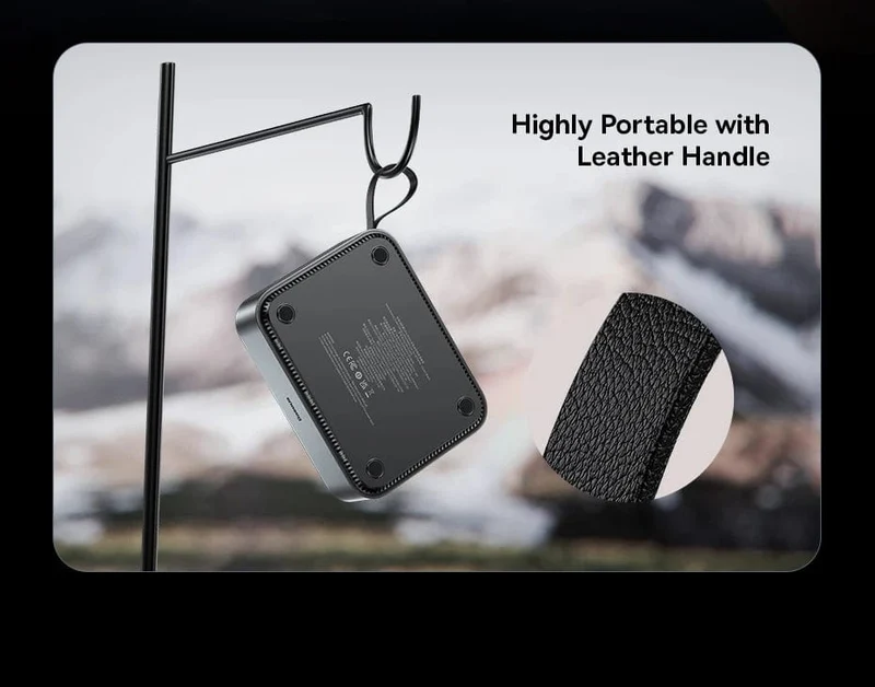 Baseus 3000A Auto Starthilfe Power Bank 26800mAh Auto Startgerät mit PD 100W Schnelllade Autobatterie Ladegerät Booster