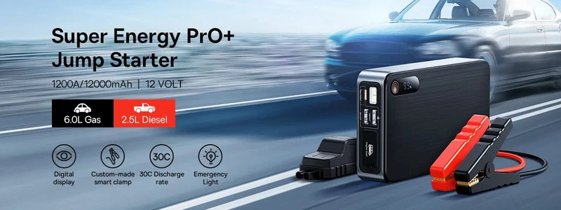 Baseus Superkondensator Auto Starthilfe 3000A Auto Booster Gerät Ladegerät Batterie weniger Tragbares Auto Starten für Notfall Gerät