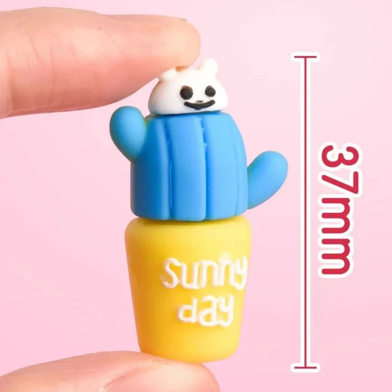 10 stücke Niedlichen Cartoon Bleistift Kappe Silikon Neutral Stift Abdeckung Schule Studenten Liefert Weichen Gummi Bleistift Schutz