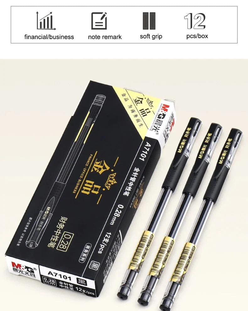 12 Stück/Box, 0.28 mm, ultrafein, Gelstift, kreativ, niedlich, einfach, schnelltrocknend, Kappe, Neutralstift, Journalzubehör