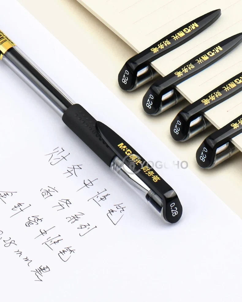 12 Stück/Box, 0.28 mm, ultrafein, Gelstift, kreativ, niedlich, einfach, schnelltrocknend, Kappe, Neutralstift, Journalzubehör