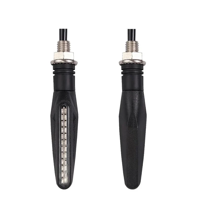 2 STÜCKE Motorrad Blinker Licht E11 Mark Built Relais 335SMD Blinker Anzeige Blinklicht Blinker Universal M10 Bolzen