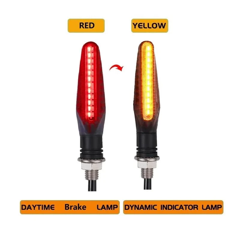 2 STÜCKE Motorrad Blinker Licht E11 Mark Built Relais 335SMD Blinker Anzeige Blinklicht Blinker Universal M10 Bolzen