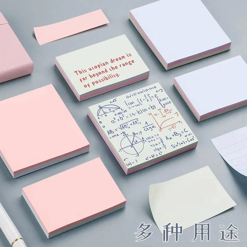 Papier Memo Pad Haftnotizen Lesezeichen Punkt Marker Aufkleber Büro Schule Liefert Notebooks