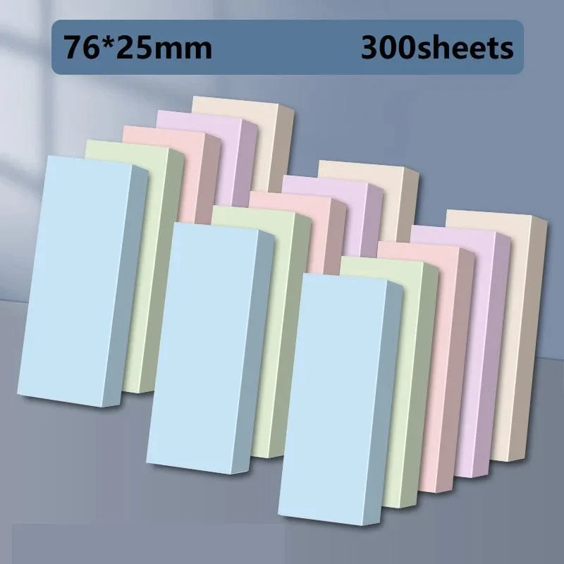 Papier Memo Pad Haftnotizen Lesezeichen Punkt Marker Aufkleber Büro Schule Liefert Notebooks